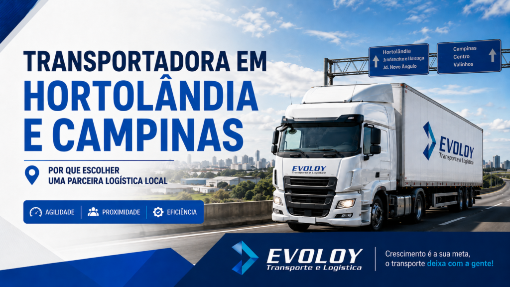 Transportadora em Hortolândia e Campinas