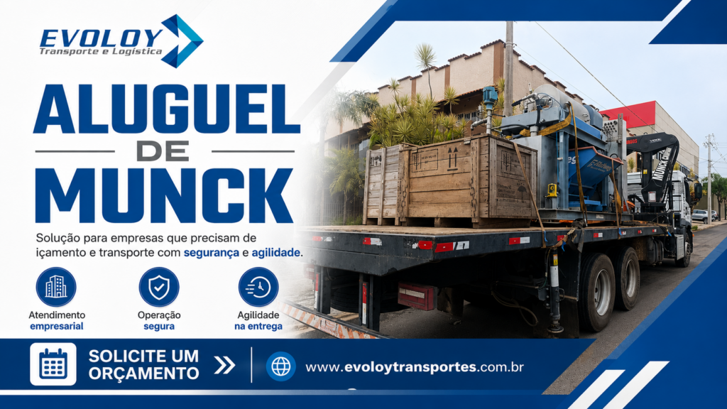 Aluguel de Munck: o Que É e Quando Contratar